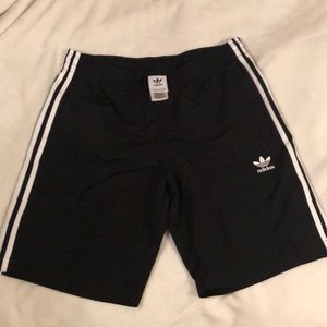 Black adidas men swimming trunks
